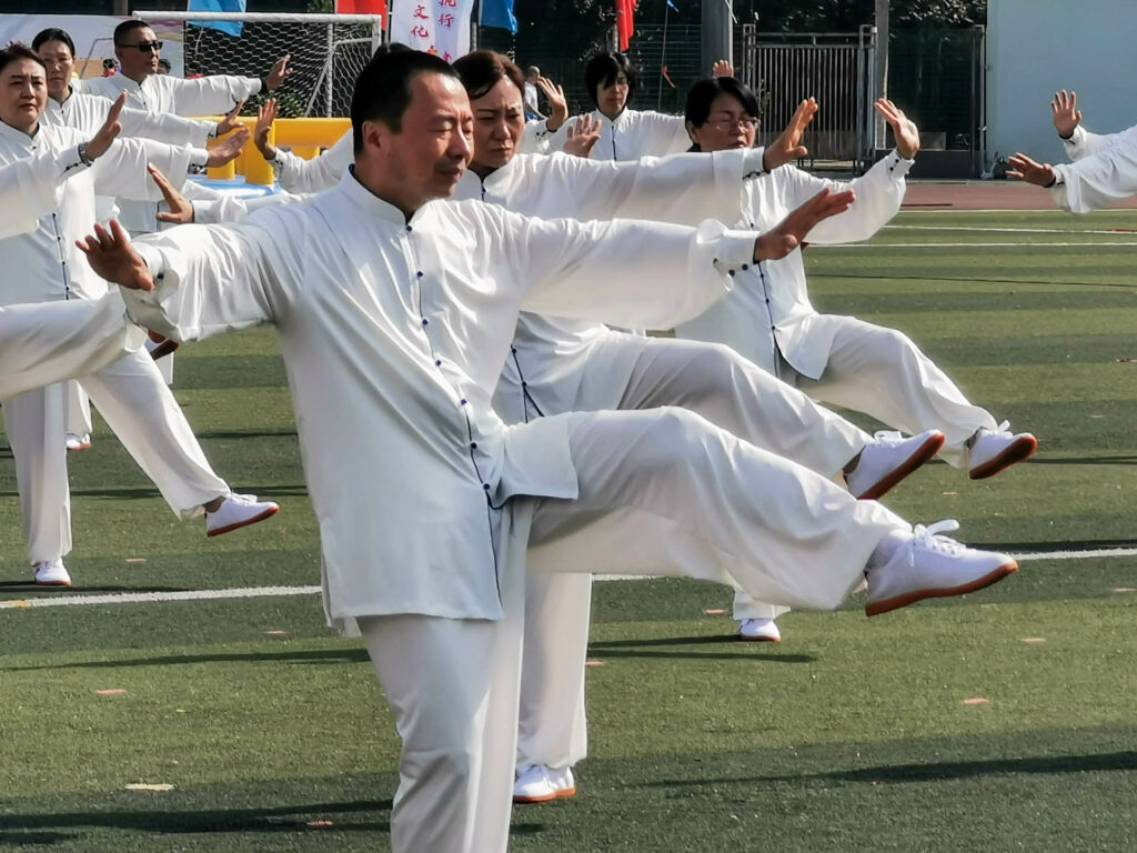 Kick aus der Tai Chi Form