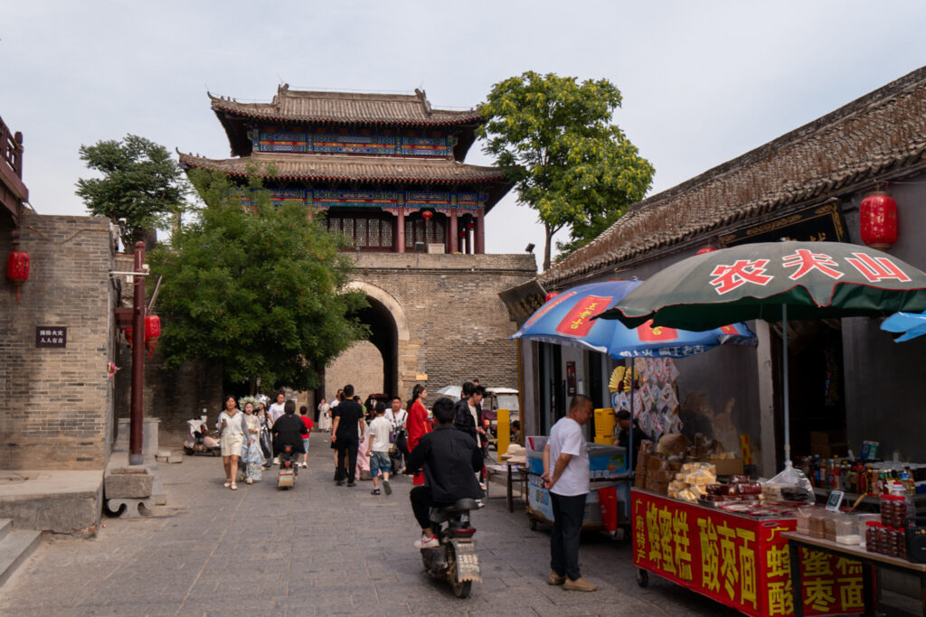 Altstadt von Guangfu, mit Blick zum Stadttor