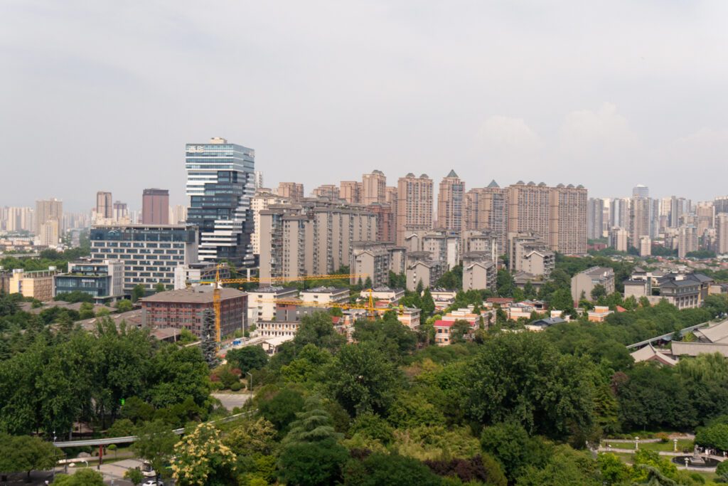 Blick auf Xi'an